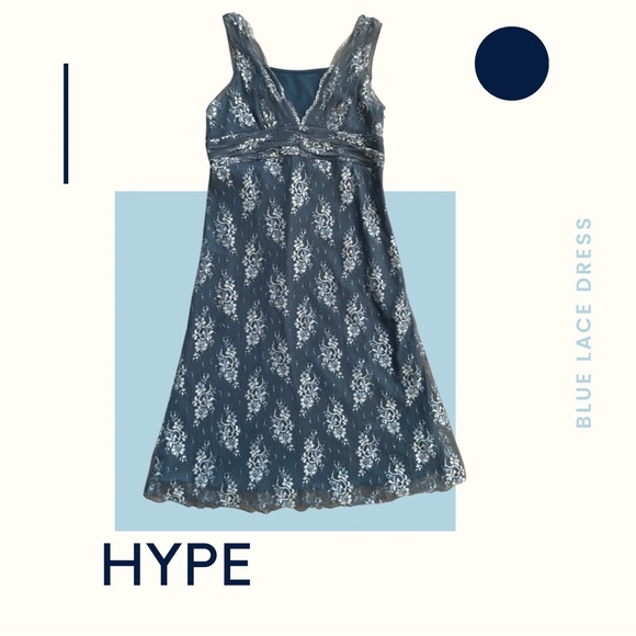 Hype Lace Dress - Picture 1 of 4